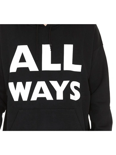 Shop Valentino Allways Sweatshirt In Black