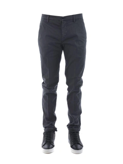 Shop Dondup Lyman Pants In Grigio Scuro