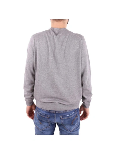 Shop Fred Perry Cotton Sweater In Grey