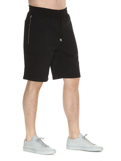 Shop Alyx Colorblock Shorts In Black