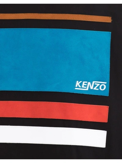 Shop Kenzo Black Cotton Sweater
