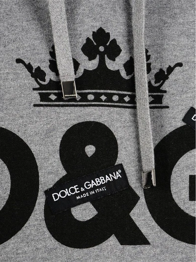 Shop Dolce & Gabbana Dolce E Gabbana Sweatshirt In Grey