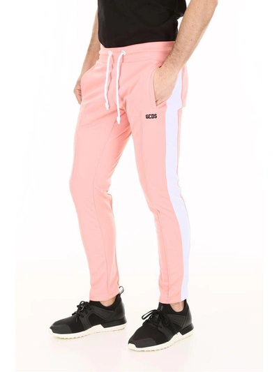 Shop Gcds Straight Sweatpants In Pink (pink)