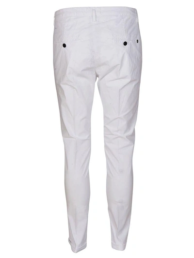 Shop Dondup Gaubert Chinos Trousers In White