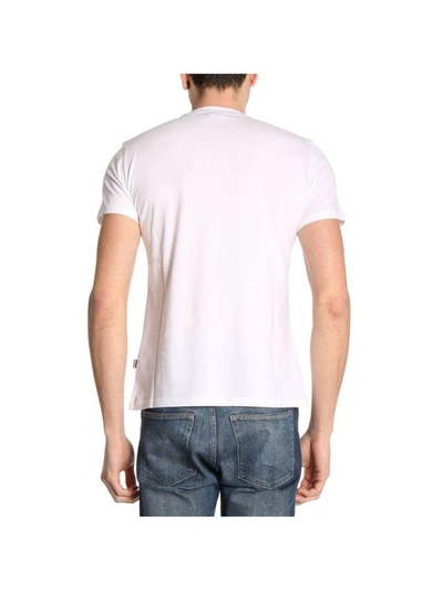 Shop Just Cavalli T-shirt T-shirt Men  In White