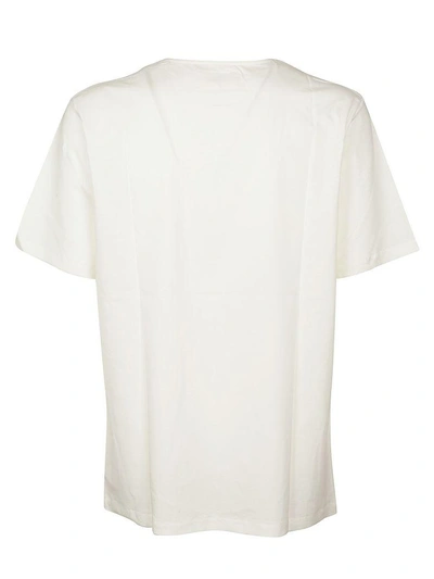 Shop Lemaire Classic T-shirt In Chalk