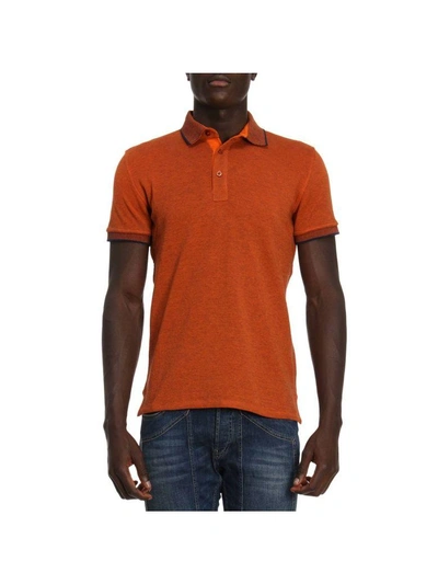 Shop Gallo T-shirt T-shirt Men  In Brick Red