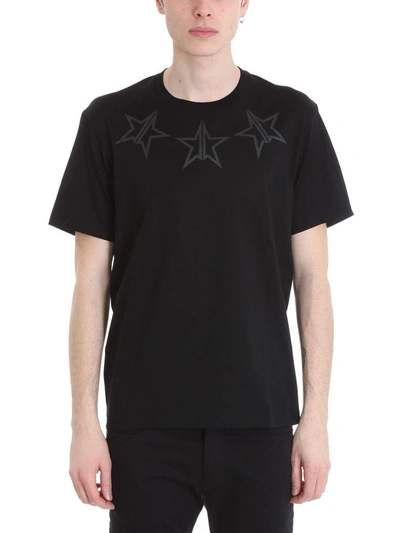 Shop Attachment Black Cotton T-shirt