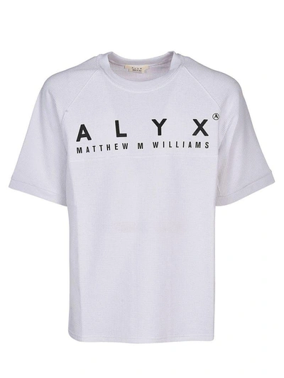 Shop Alyx Baseball T-shirt In White
