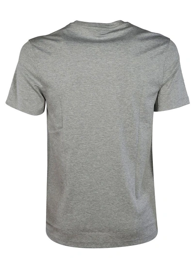 Shop Michael Kors Logo T-shirt In Gray