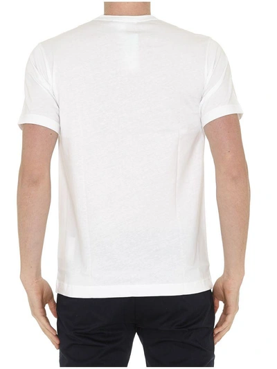 Shop Comme Des Garçons Shirt Polka Dot T-shirt In White