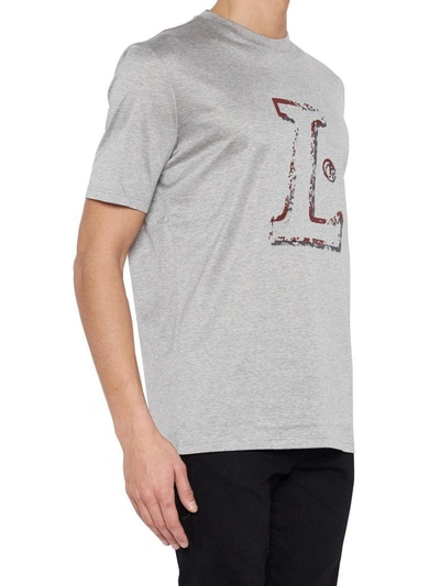 Shop Lanvin T-shirt In Grey