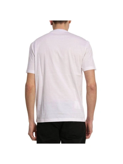 Shop Versace T-shirt T-shirt Men  In White