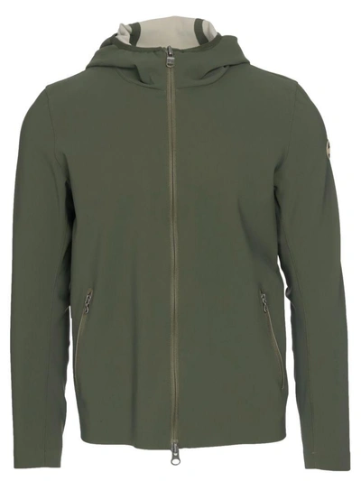 Shop Colmar Jacket With Hood In Olive