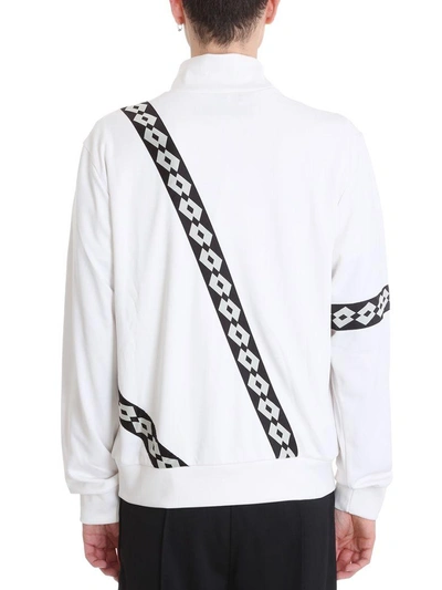 Shop Damir Doma White Polyester Sweatshirt
