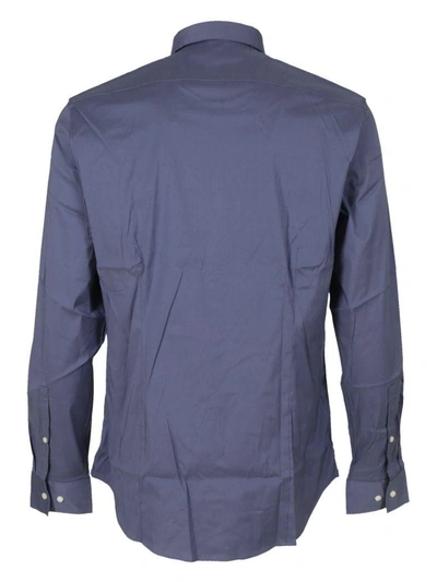 Shop Michael Michael Kors Michael Kors Classic Shirt In Blue