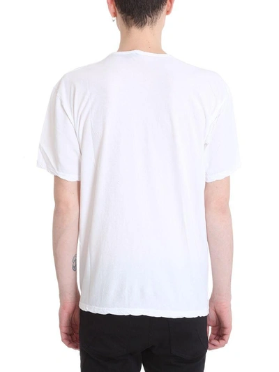 Shop Attachment White Viscose T-shirt