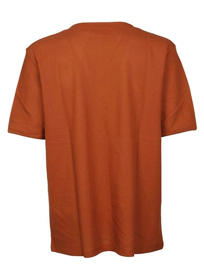 Shop Lemaire Classic T-shirt In Sunburn