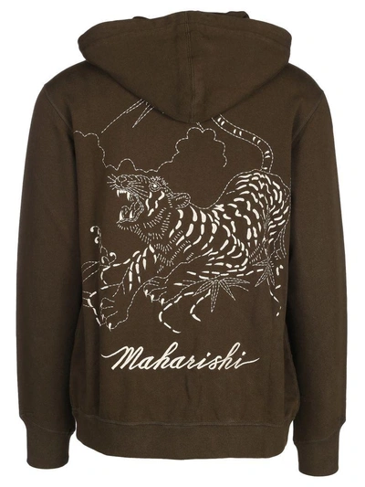 Shop Maharishi Tiger Fllence In Olive