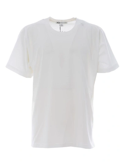 Shop Y-3 Classic T-shirt In Bianco Latte
