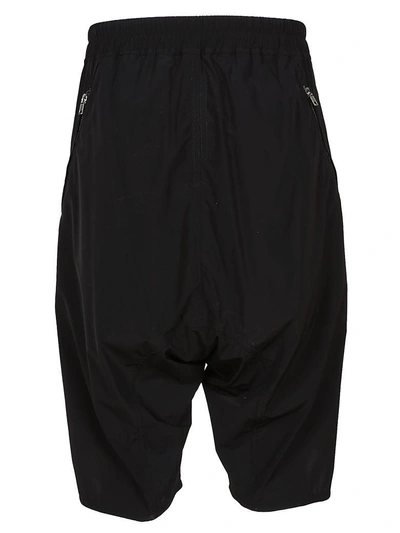 Shop Rick Owens Tie Shorts In Black