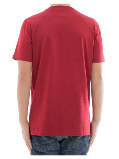 Shop Lanvin Red Cotton T-shirt
