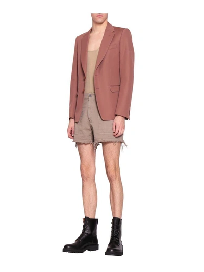 Shop Dries Van Noten Blaine Wool Blazer In Rosa