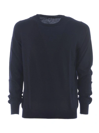 Shop Fay Sweater In Blu Scuro