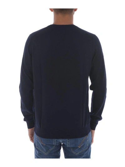 Shop Fay Sweater In Blu Scuro
