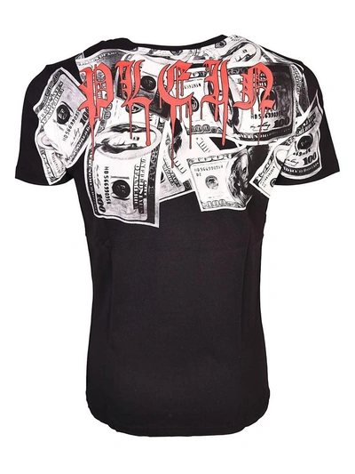 Shop Philipp Plein Printed T-shirt In Nero