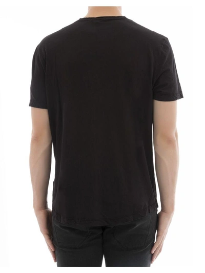 James Perse Black Cotton T-shirt | ModeSens