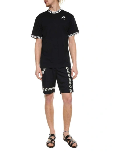 Shop Damir Doma Logo Embroidered T-shirt In Nero