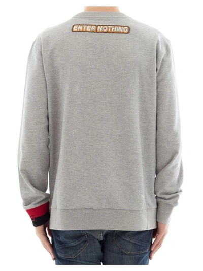 Shop Lanvin Grey Cotton Sweater