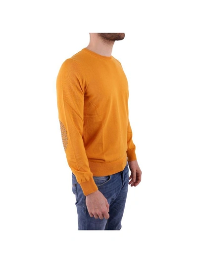 Shop Kangra Cotton Sweater In Yellow