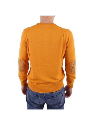 Shop Kangra Cotton Sweater In Yellow