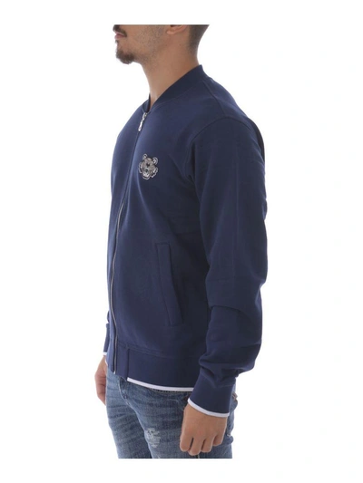 Shop Kenzo Jacket In Blu
