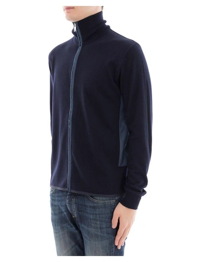Shop Prada Blue Wool Sweater