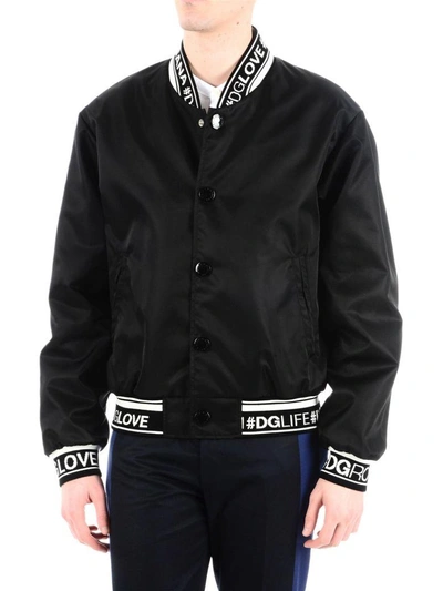 Shop Dolce & Gabbana Dolce E Gabbana Jacket In Black