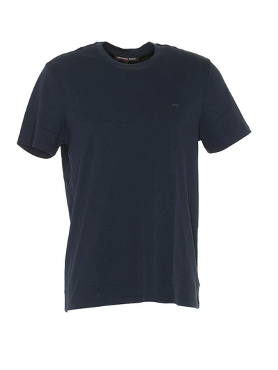Shop Michael Kors Jersey T-shirt In Midnight