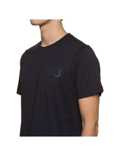 Shop Y-3 Classic T-shirt In Blue