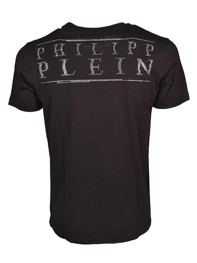 Shop Philipp Plein Printed T-shirt In Nero