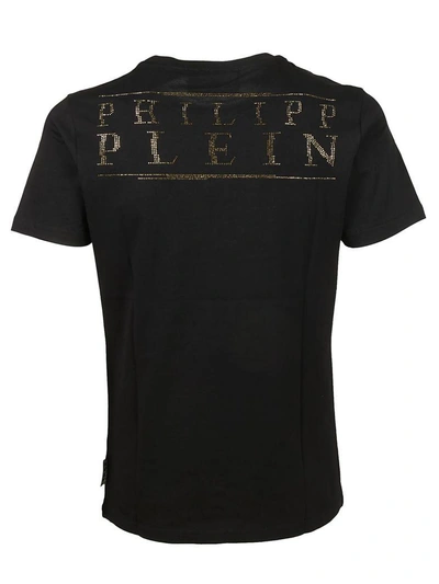 Shop Philipp Plein Embellished Skull T-shirt