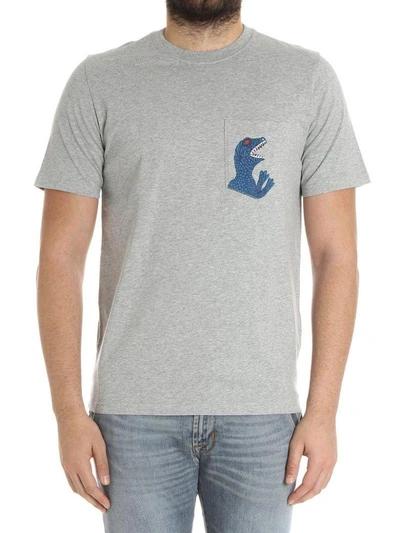 Shop Paul Smith Dino T-shirt In Grey