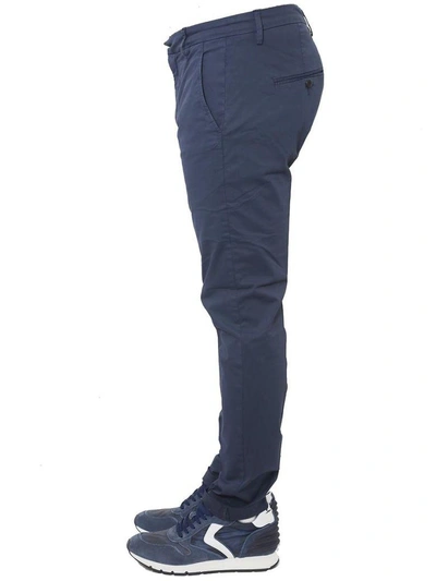 Shop Dondup - Gaubert Skinny Fit Trousers In Blue