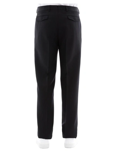 Shop Dior Black Wool Pants