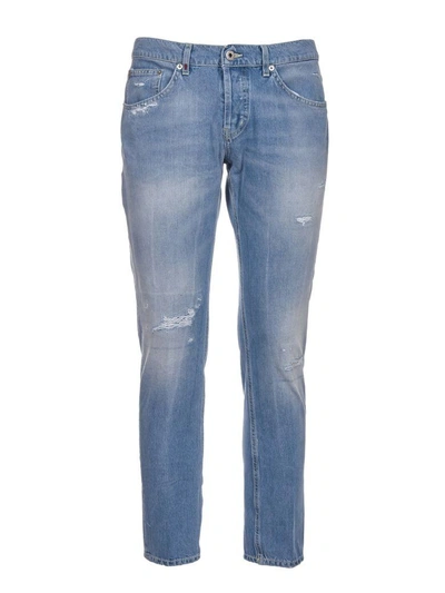 Shop Dondup Distressed Skinny Fit Jeans