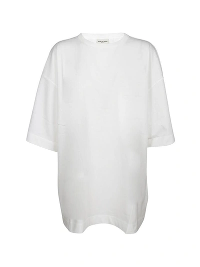 Shop Dries Van Noten Oversized T-shirt In White