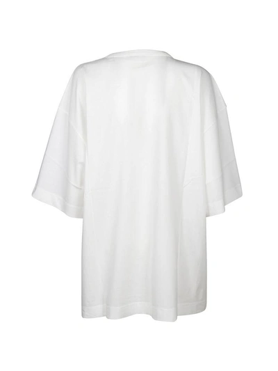 Shop Dries Van Noten Oversized T-shirt In White