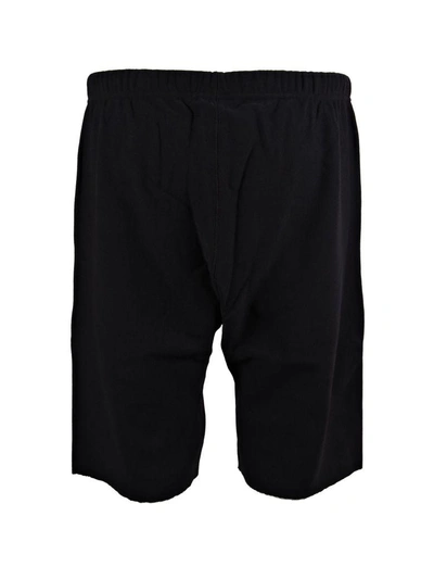 Shop Champion Logo Track Shorts In Black