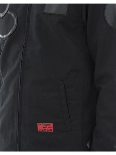 Shop Carhartt Black Polyester Jacket